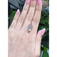 9.66 Ct. Cabochon Moonstone from Ceylon (Sri Lanka) Life Style