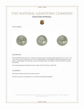 8.14 Ct. Cabochon Moonstone from Ceylon (Sri Lanka) Appraisal