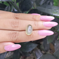10.79 Ct. Cabochon Moonstone from Ceylon (Sri Lanka) Life Style