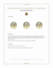 7.06 Ct. Cabochon Moonstone from Ceylon (Sri Lanka) Appraisal