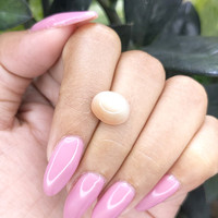 4.49 Ct. Cabochon Moonstone from Ceylon (Sri Lanka) Life Style