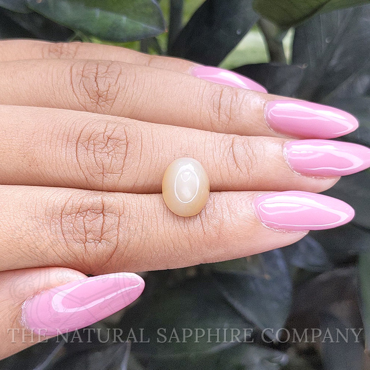 4.49 Ct. Cabochon Moonstone from Ceylon (Sri Lanka)