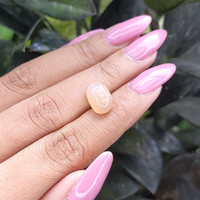 5.51 Ct. Cabochon Moonstone from Ceylon (Sri Lanka) Life Style