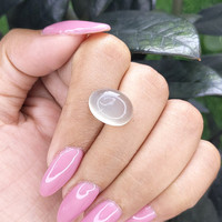 7.19 Ct. Cabochon Moonstone from Ceylon (Sri Lanka) Life Style