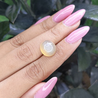 7.15 Ct. Cabochon Moonstone from Ceylon (Sri Lanka) Life Style