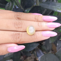 7.15 Ct. Cabochon Moonstone from Ceylon (Sri Lanka) Life Style