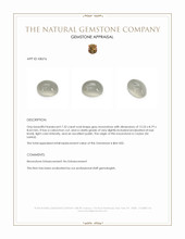 7.32 Ct. Grey Cabochon Moonstone from Ceylon (Sri Lanka) Appraisal