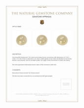 7.34 Ct. Cabochon Moonstone from Ceylon (Sri Lanka) Appraisal