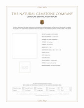 7.34 Ct. Cabochon Moonstone from Ceylon (Sri Lanka) Scan Report