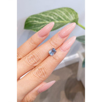 1.53 Ct. Aquamarine from Mozambique Life Style