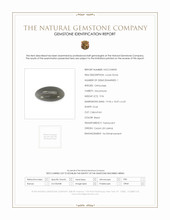 9.96 Ct. Cabochon Moonstone from Ceylon (Sri Lanka) Scan Report