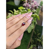 2.98 Ct. Garnet from Ceylon (Sri Lanka) Life Style