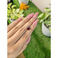 2.84 Ct. Garnet from Ceylon (Sri Lanka) Life Style