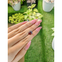 2.76 Ct. Garnet from Ceylon (Sri Lanka) Life Style