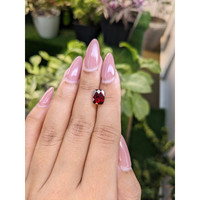 2.89 Ct. Garnet from Ceylon (Sri Lanka) Life Style