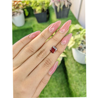 2.29 Ct. Garnet from Ceylon (Sri Lanka) Life Style