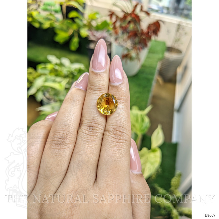 5.92 Ct. Citrine from Brazil