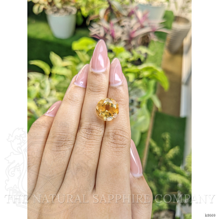 8.00 Ct. Citrine from Brazil