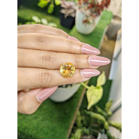 6.76 Ct. Citrine from Brazil Life Style