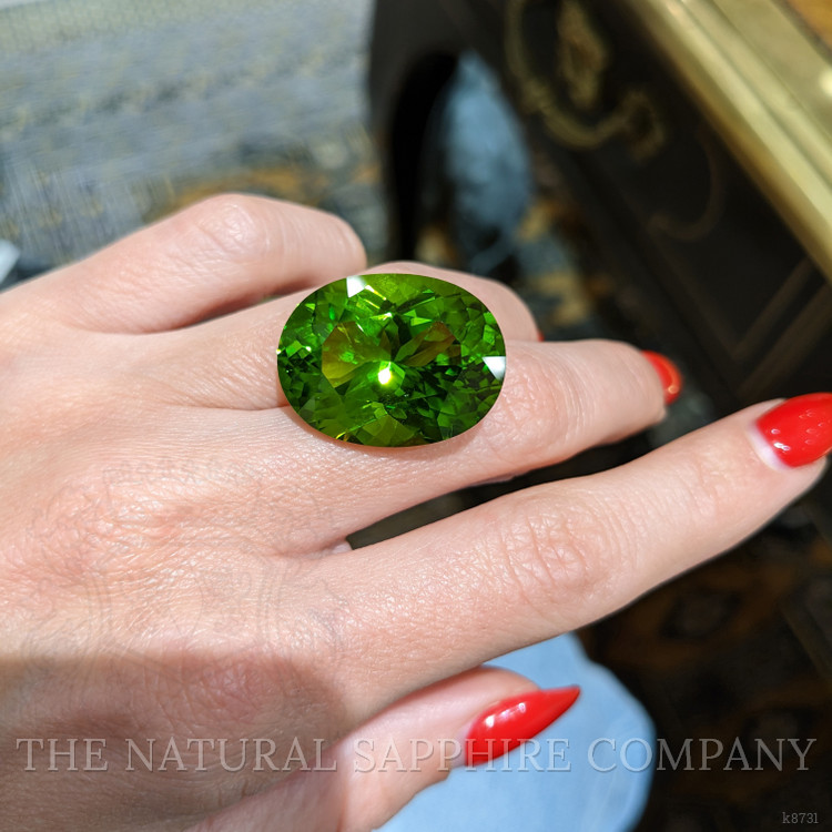 34.28 Ct. Peridot from Burma (Myanmar)