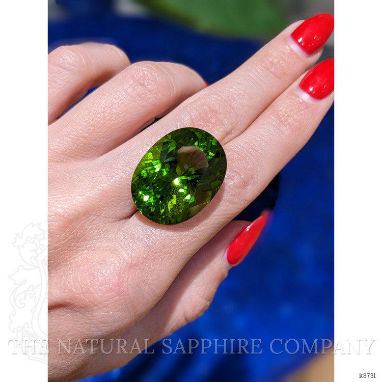 34.28 Ct. Peridot from Burma (Myanmar)