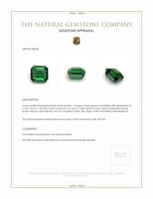 8.44 Ct. Tourmaline from Madagascar Appraisal