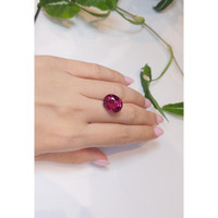 12.30 Ct. Rubellite Tourmaline from Madagascar Life Style