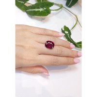 10.91 Ct. Rubellite Tourmaline from Madagascar Life Style