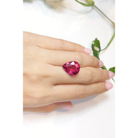 9.67 Ct. Rubellite Tourmaline from Madagascar Life Style
