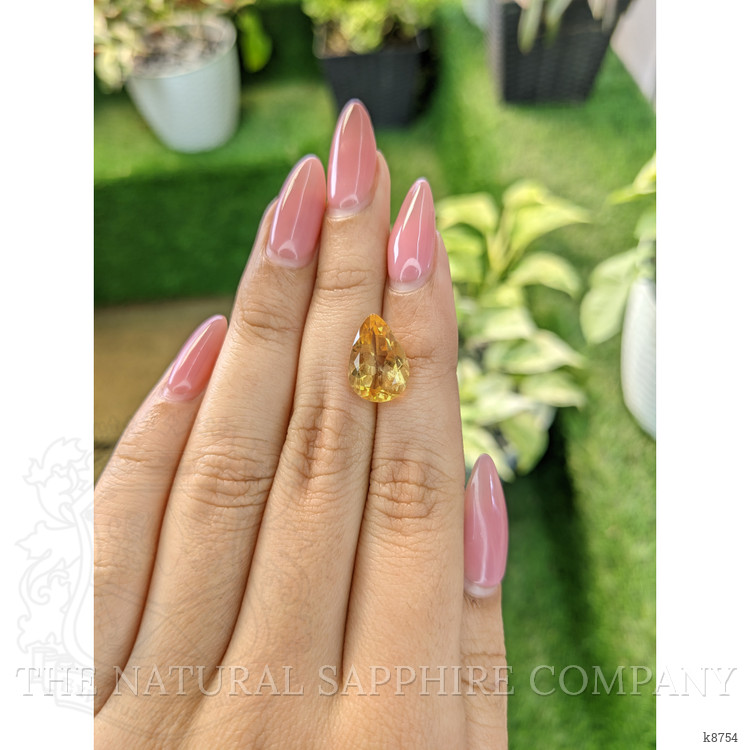 4.31 Ct. Citrine from Ceylon (Sri Lanka)