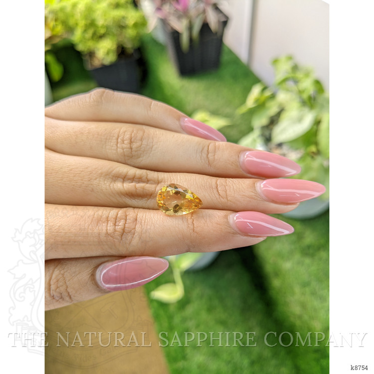 4.31 Ct. Citrine from Ceylon (Sri Lanka)