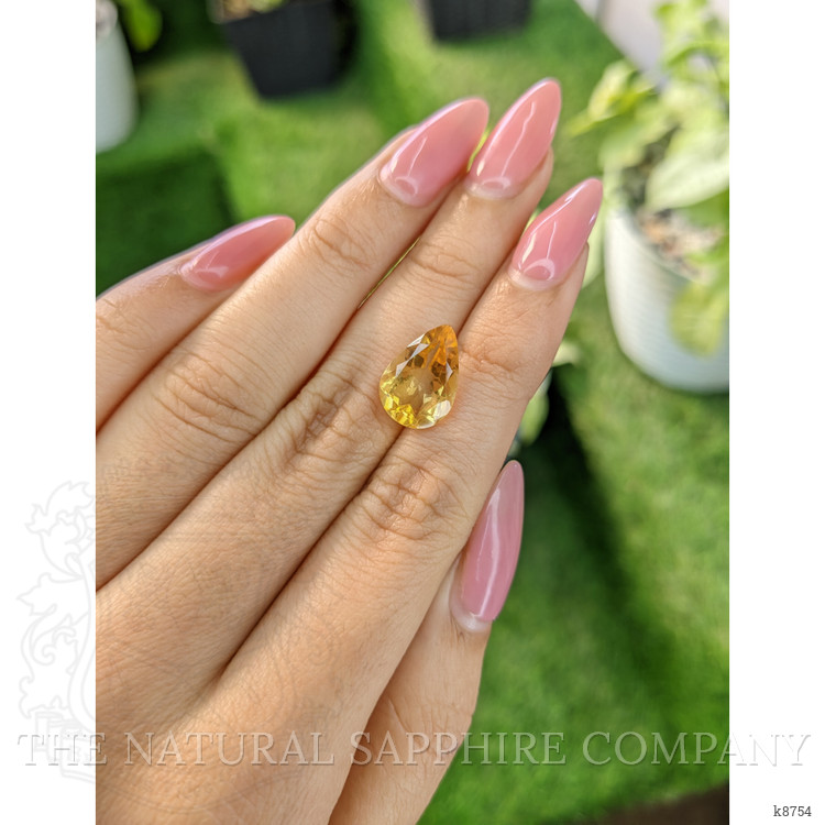 4.31 Ct. Citrine from Ceylon (Sri Lanka)