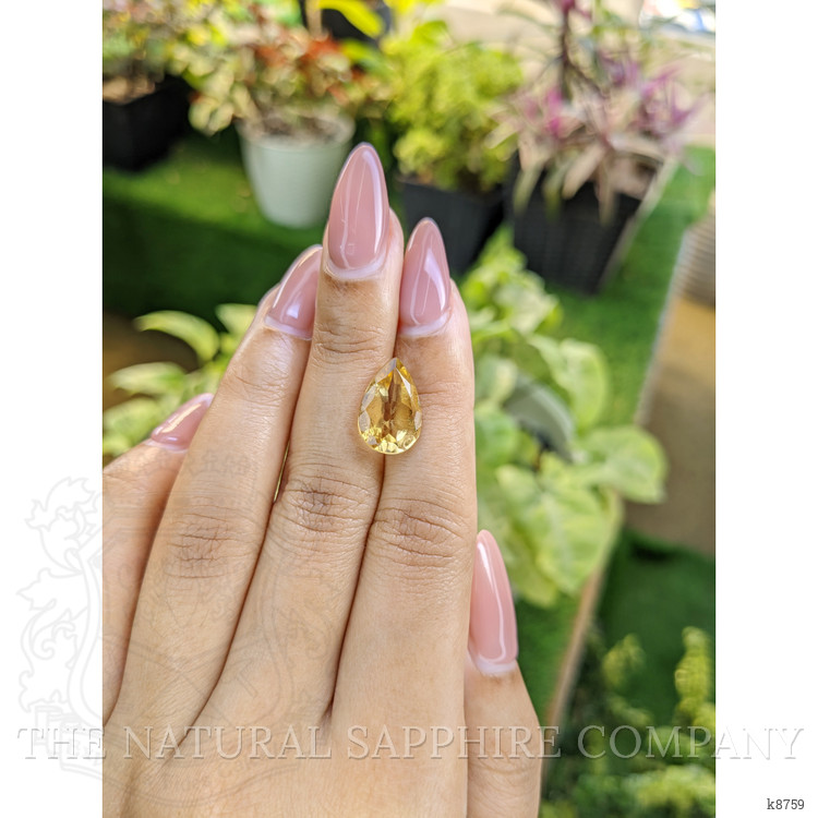 4.26 Ct. Citrine from Ceylon (Sri Lanka)