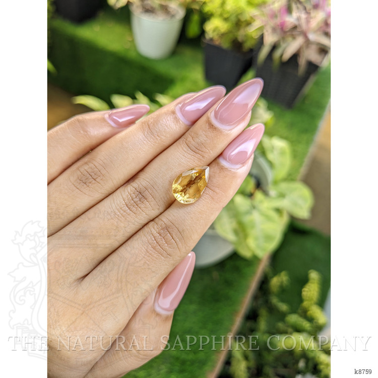 4.26 Ct. Citrine from Ceylon (Sri Lanka)