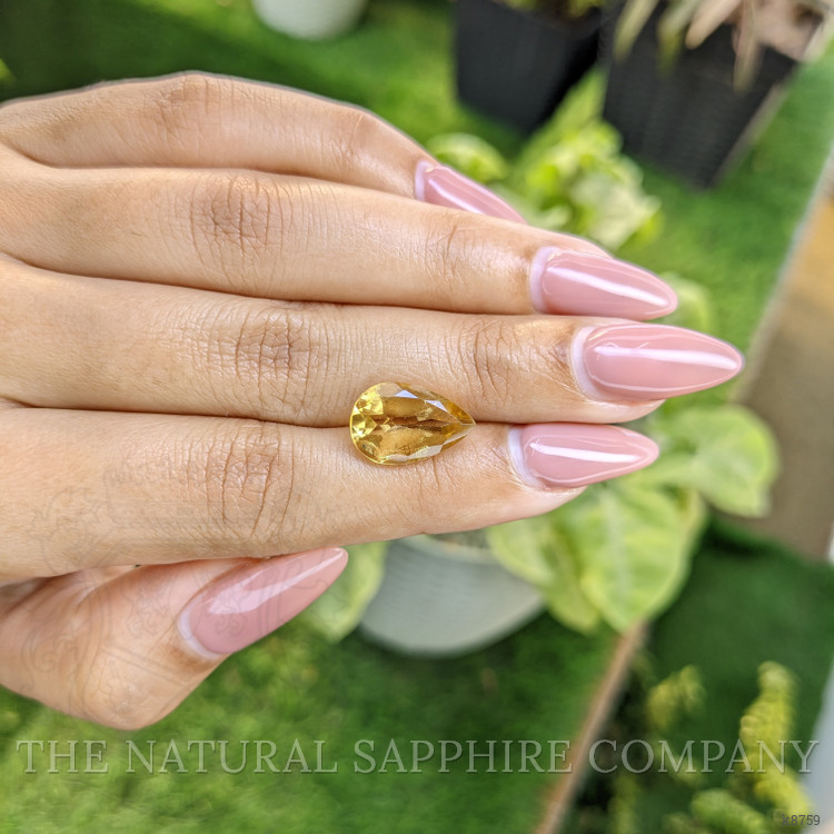 4.26 Ct. Citrine from Ceylon (Sri Lanka)