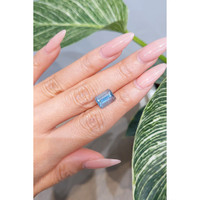 3.85 Ct. Aquamarine from Brazil Life Style