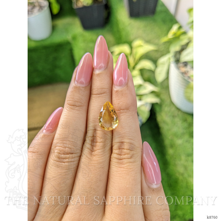 4.32 Ct. Citrine from Ceylon (Sri Lanka)