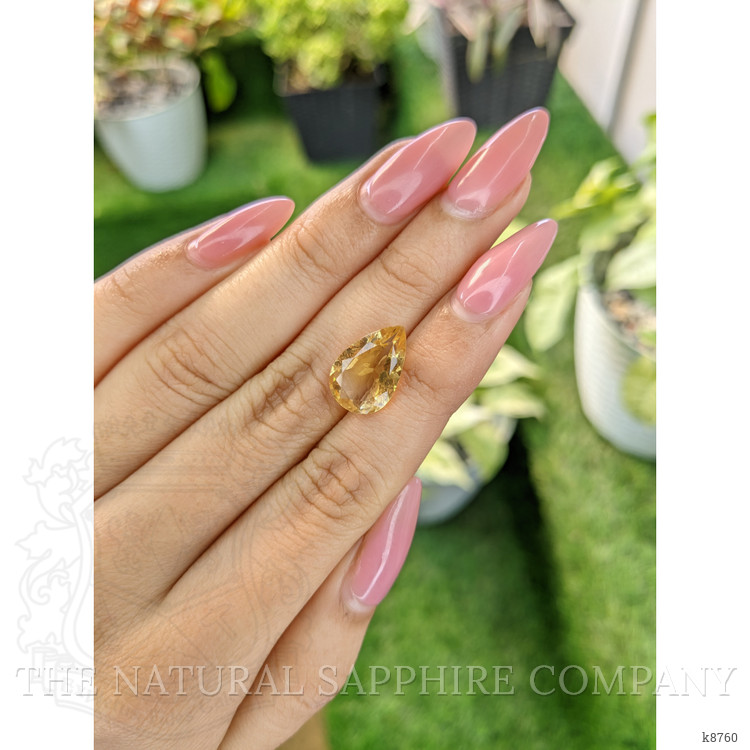 4.32 Ct. Citrine from Ceylon (Sri Lanka)