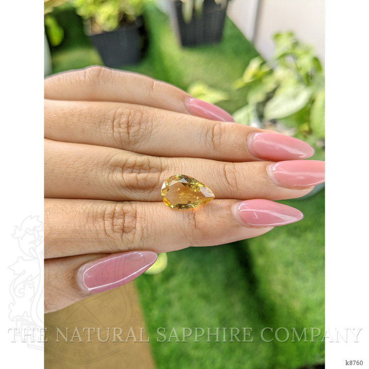 4.32 Ct. Citrine from Ceylon (Sri Lanka)