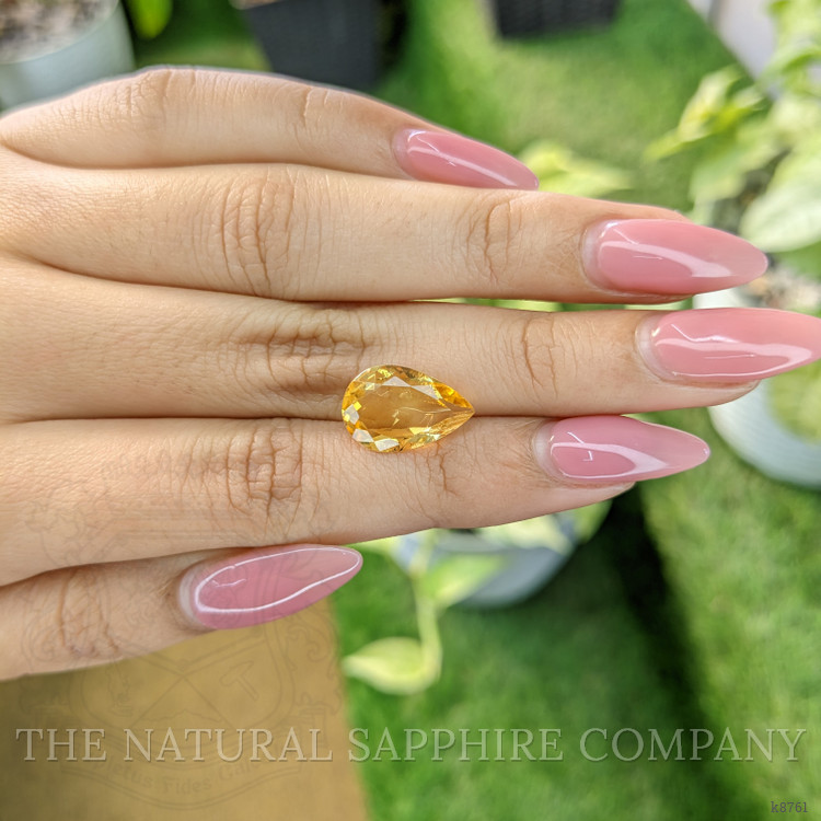 4.62 Ct. Citrine from Ceylon (Sri Lanka)