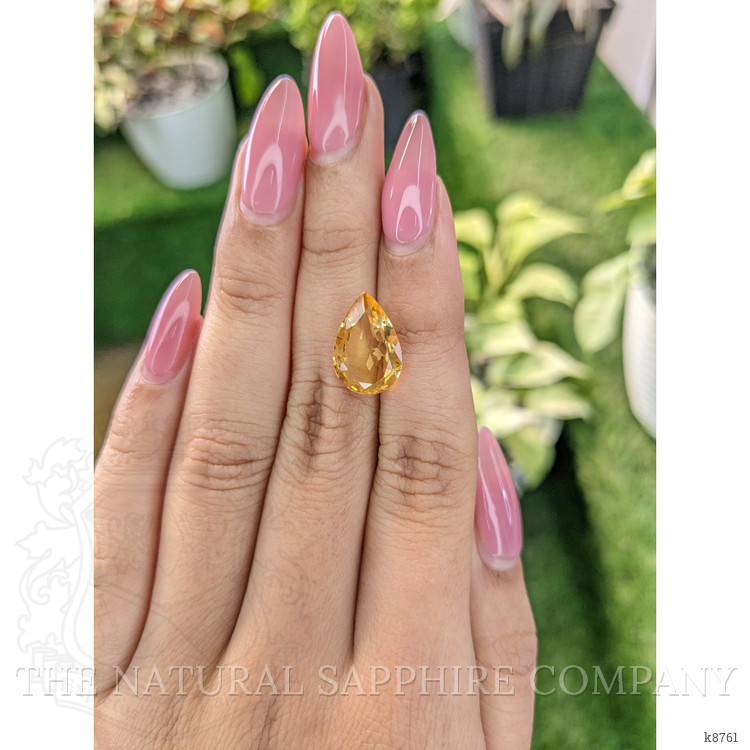 4.62 Ct. Citrine from Ceylon (Sri Lanka)