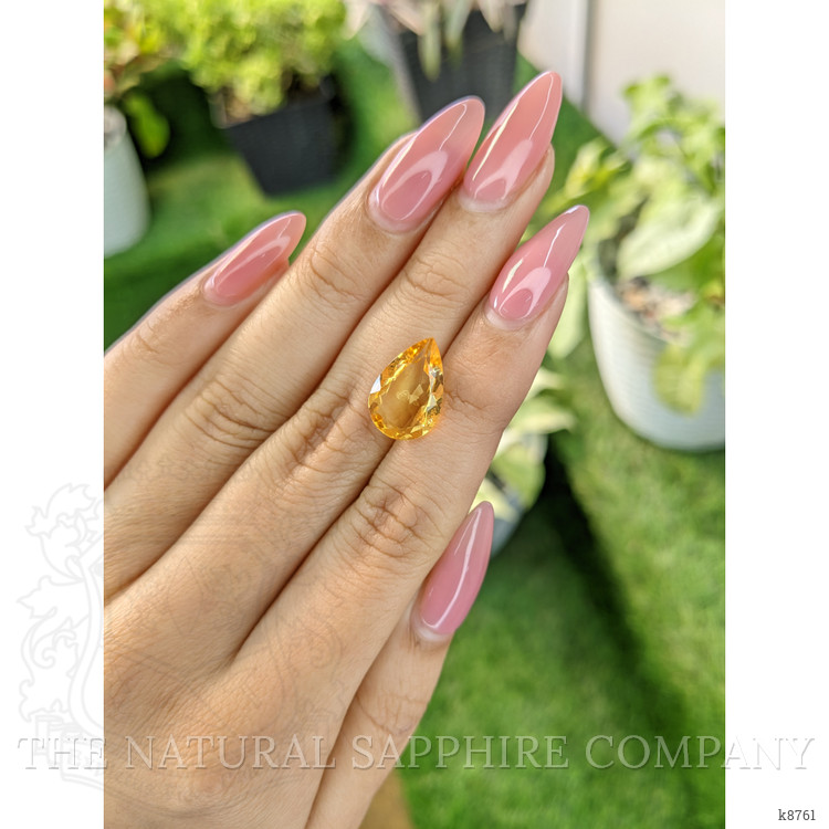 4.62 Ct. Citrine from Ceylon (Sri Lanka)