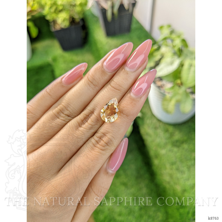 4.65 Ct. Citrine from Ceylon (Sri Lanka)