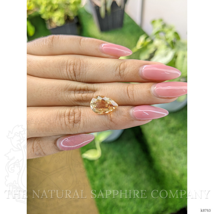 4.65 Ct. Citrine from Ceylon (Sri Lanka)