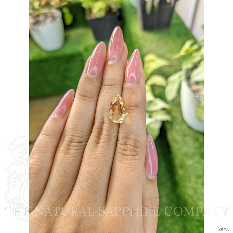 4.65 Ct. Citrine from Ceylon (Sri Lanka)