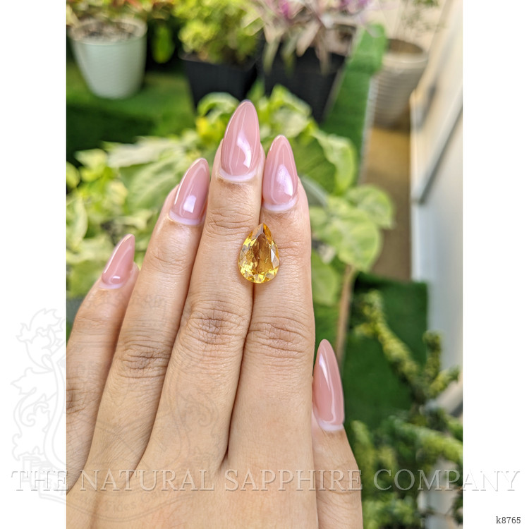 4.29 Ct. Citrine from Ceylon (Sri Lanka)