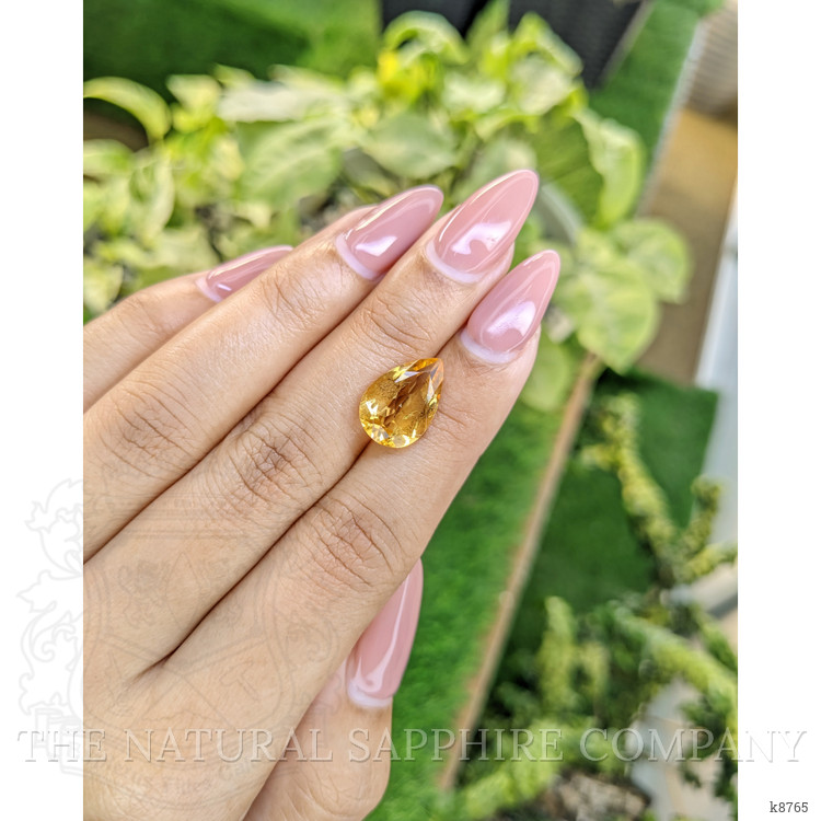 4.29 Ct. Citrine from Ceylon (Sri Lanka)