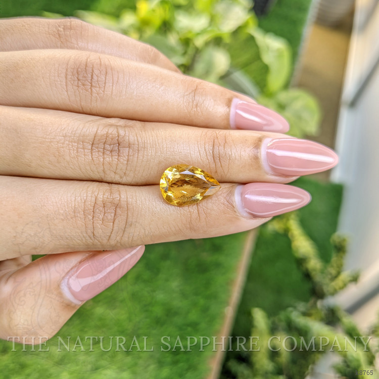 4.29 Ct. Citrine from Ceylon (Sri Lanka)