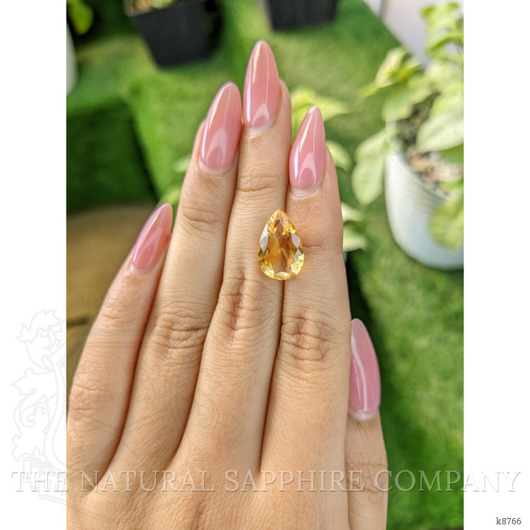 4.46 Ct. Citrine from Ceylon (Sri Lanka)