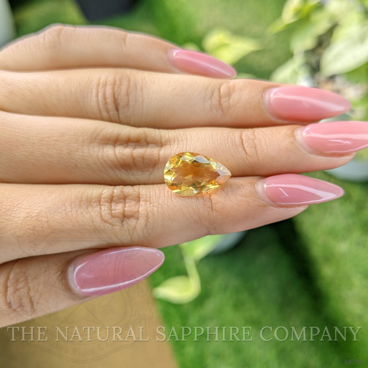 4.46 Ct. Citrine from Ceylon (Sri Lanka)
